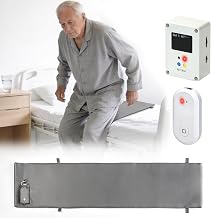TOOCUST Bed Alert System for Seniors,40 Inch Extra Long Smart Bed Exit Monitor Mat with Dual Care Call Button Motion Reminder Pager for Household Bedroom and Residential Living - Image 1