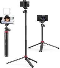 ULANZI MT-44 Auto Open Phone Tripod, 59" Extendable Selfie Stick Vlog Stand - Image 1