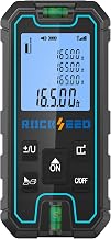 Laser Measuring Tool 165 Feet, RockSeed Portable Laser Measure, Digital Distance Measurement with 2 Bubble Levels, Laser Tape Measure with 5 Units Conversion - Image 1