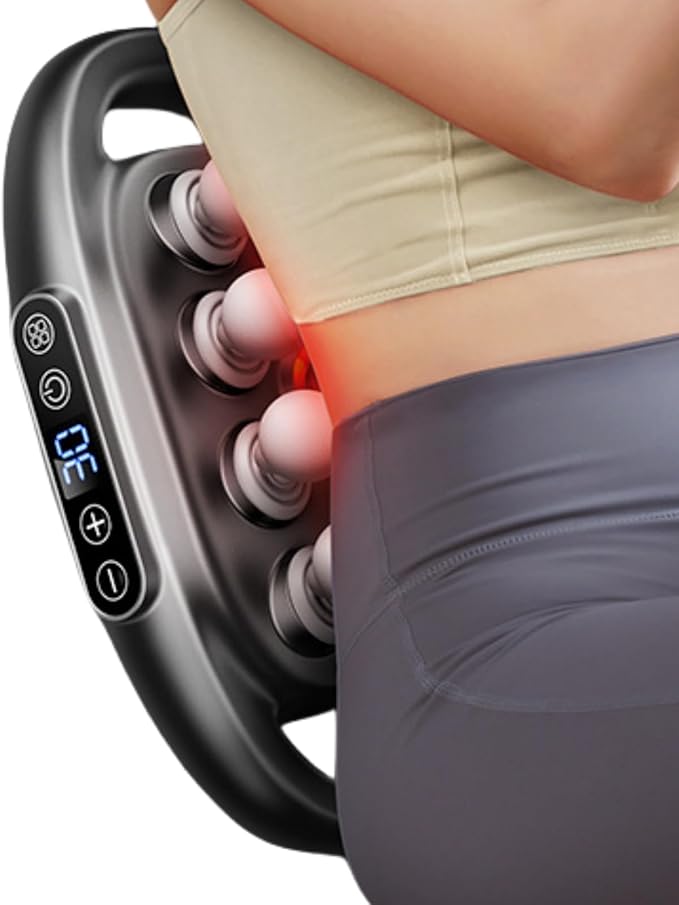 16-Head Massage Gun Set with 30 Levels & 3 Modes, Massage Gun Deep Tissue Neck Massager with 16 Heads, for Deep Tissue, Back, Shoulders, Legs