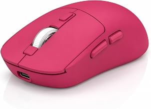 M1 Bluetooth Wireless Mouse for MacBook/Laptop/Mac - Red - Image 1
