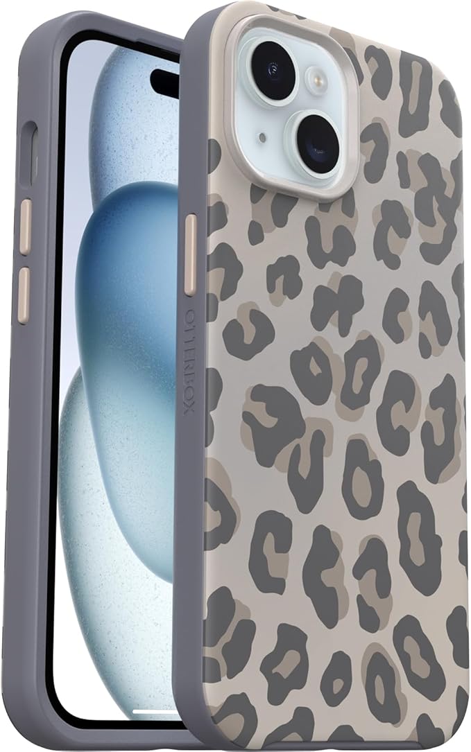OtterBox iPhone 15, iPhone 14, and iPhone 13 Symmetry Series Case - ARIZONA SUNRISE (WILD CAT), snaps to MagSafe, ultra-sleek, raised edges protect camera & screen