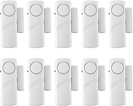 10 Pack Window & Door Alarm Bell, Wireless Sensor Door Window Burglar Alarm