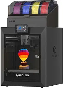 QIDI Q2C Combo Multi-Color 3D Printer, 370℃ Bimetal Hotend Unlock PPS-CF