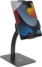 Mount-It! Anti-Theft Tablet Kiosk Countertop Stand, Universal Retail, Black