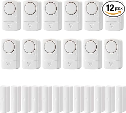 Window Door Alarm, 120db Door Alarm for Kids Safety, Door Window Sensor for Home Security