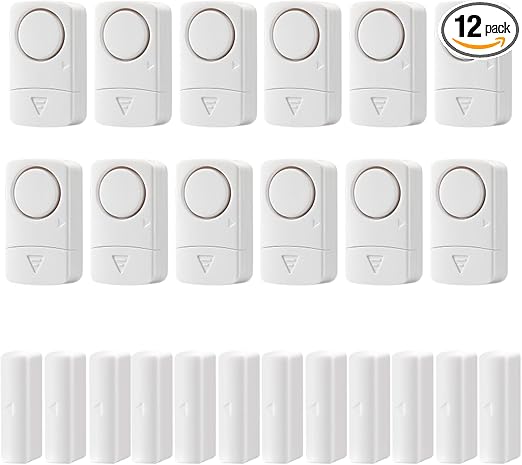Window Door Alarm, 120db Door Alarm for Kids Safety, Door Window Sensor for Home Security
