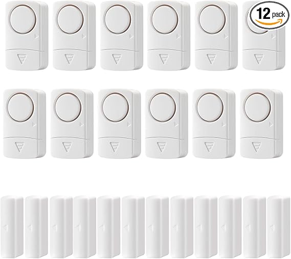 Window Door Alarm, 120db Door Alarm for Kids Safety, Door Window Sensor for Home Security