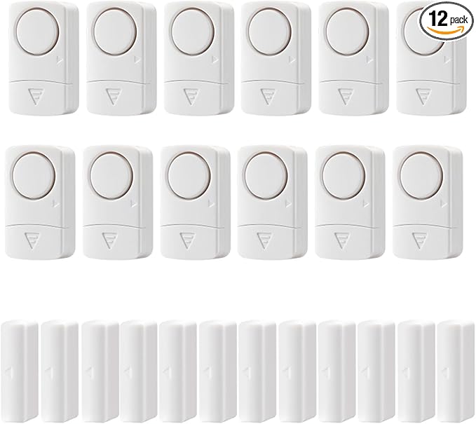Window Door Alarm, 120db Door Alarm for Kids Safety, Door Window Sensor for Home Security