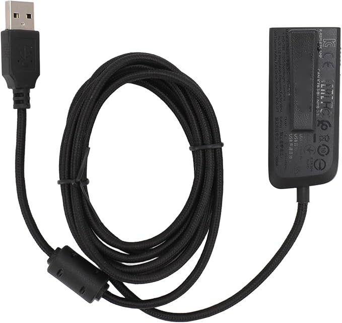 USB to 3.5mm Jack Audio Adapter, External USB Sound Card with Volume Control, Virtual 7.1 Surround Sound, USB Adapter for HyperX Cloud II Gaming Headset, Compatible with PC