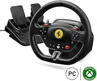 Thrustmaster T98 Ferrari 296 GTS - Racing Wheel and Pedal Set - XBOX & PC