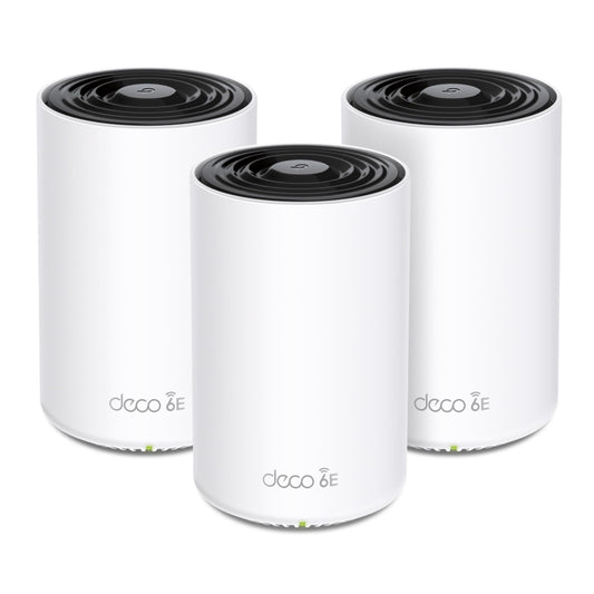 TP-Link Deco XE70 Pro AXE4900 Tri-Band WiFi 6E Mesh WiFi System, 3-Pack