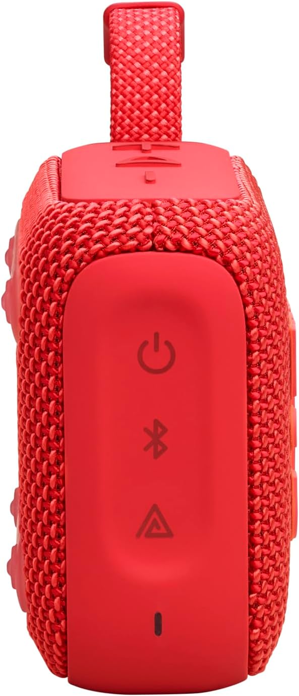 JBL JBLGO4REDAM-Z Go 4 Portable Bluetooth Speaker, Red - Certified Refurbished