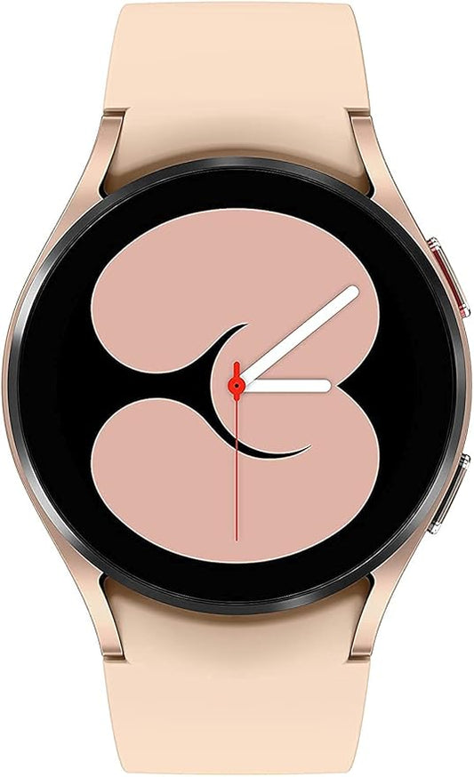 SAMSUNG Galaxy Watch 4 40mm R860 Smartwatch GPS Bluetooth WiFi (US Version) (Pink) (Renewed)