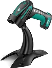 Barcode Scanner 2D Wireless with Stand: Industrial Drop-Resistant - Image 1