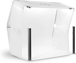 ORANGEMONKIE Foldio4 Portable Photo Studio Light Box, 39" Shooting Space, 120W High-CRI LED Lighting, 4-Channel Dimming Control, Front Halo Bars, Top Hole, Magnetic Quick Setup for Product Photography - Image 1