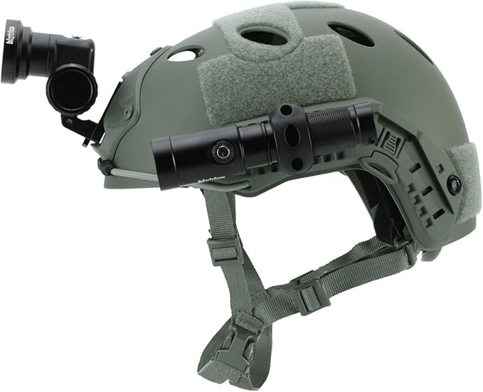 Bigblue Technical Diving Helmet, Two Mounts - Gray, Large