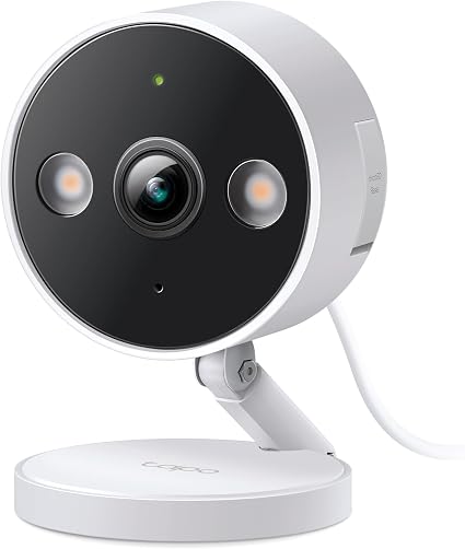 Tapo 2K+ Indoor/Outdoor Wired Security Camera, Baby Monitoring, C120