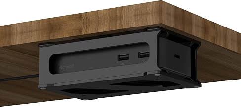 Wall & Under Desk Acrylic Mount for Microsoft Surface Dock 1 & 2 - Image 1