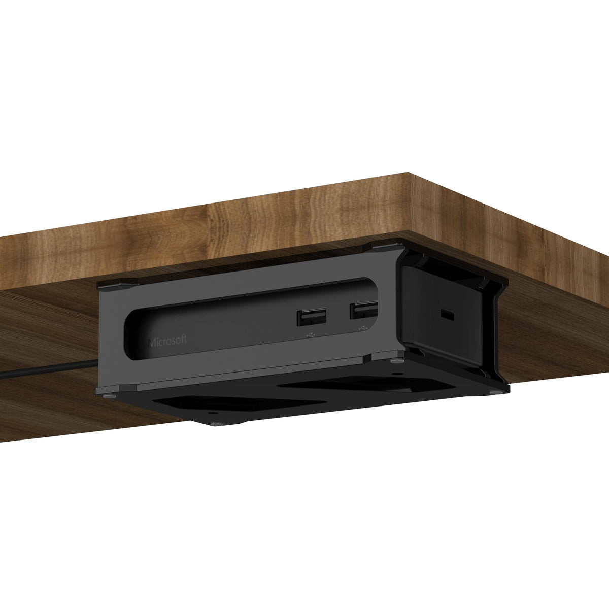 Wall & Under Desk Acrylic Mount for Microsoft Surface Dock 1 & 2