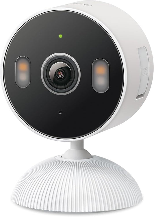 Tapo 2K 3MP Indoor/Outdoor Security Camera - Free Person/Motion/Cry Detection, Color Night Vision, IP65 Weatherproof, SD/Cloud Storage, Works w/Alexa & Google Assistant HybridCam