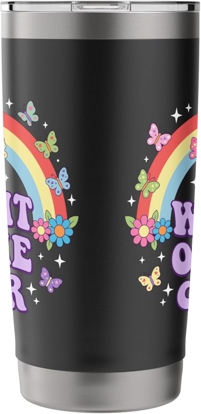 Rainbow Stainless Steel Insulated Tumbler