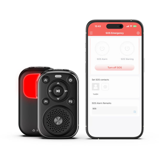 Multifunctional Smart Personal Safety Alarm Mini Bluetooth Speaker