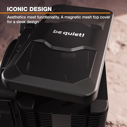 be quiet! Dark Rock 5 CPU air Cooler | Extremely high Cooling Performance | 6 high-Performance Heat Pipes | Silent Wings 4 120mm PWM Fan | high RAM and VRM Cooler Compatibility | BK035