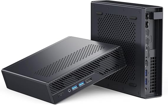 MINISFORUM MS-A2 Mini Workstation AMD Ryzen 9 9955HX(16C/32T, up to 5.4GHz) 64GB RAM 1TB SSD Mini PC, HDMI/2xUSB-C Triple Display Mini PC, 2x2.5G LAN Port|10G SFP+ Port, Support M.2 2280/22110/U.2 SSD