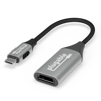PLUGABLE HDMI/USB-C Audio Video Adapter - 7680 X 4320 Supported