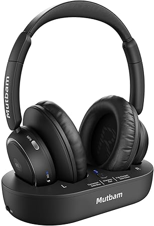 Wireless Headphones for TV, TV Headphones Wireless for Seniors