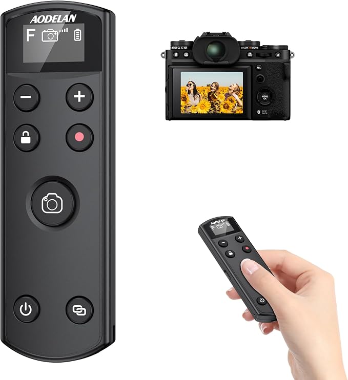 for Fujifilm Rechargeable Camera Remote Control Wireless Shutter Release
