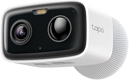 Tapo 1080p Outdoor Wireless Security Camera, Up to 180-Day Battery, C400