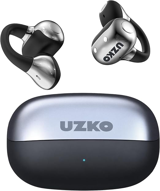 Clip-On Earbuds,Three Audio Modes,Bluetooth 6.0 Wireless Earbuds