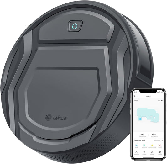 M210 Pro Robot Vacuum — 2200Pa Suction, WiFi & App Control