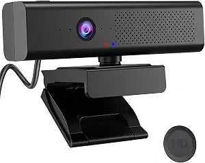 Camera and Speaker with Microphone for Desktop Computer