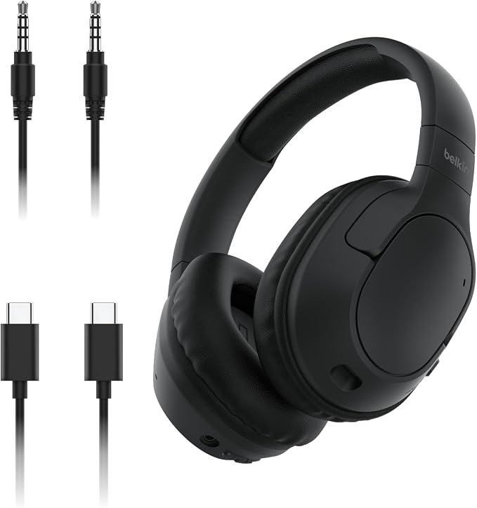 Belkin SoundForm Surround Wireless Over-Ear Headphones