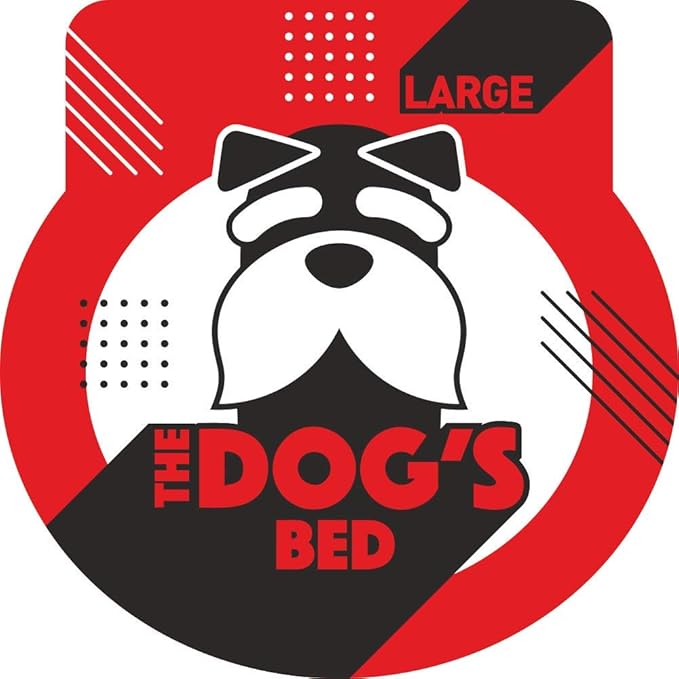 The Dog’s Bed, Large Grey Linen, Memory Foam, Pain Relief: Arthritis, Hip & Elbow Dysplasia, Post Surgery, Lameness, Supportive, Calming, Waterproof Washable Cover