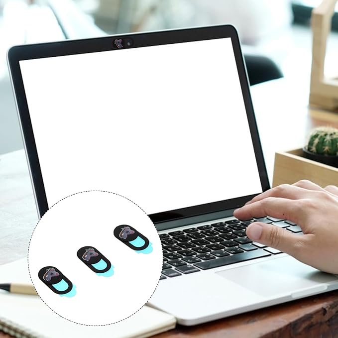 3 Pack Laptop Cover Slide Privacy Protection Webcam Covers for Computer Tablet Compact Wear-Resistant Privacy