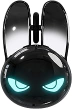 Wireless Gaming Mouse, RGB Light Eyes, Evil Bunny Design, 2.4G/BT - Image 1