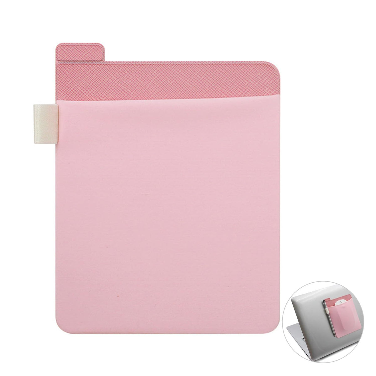 RIVEENY Portable Hard Drive Sleeve for Laptop,SSD Solid State Drive,Stick on External Hard Drive Carrying Case, Pocket Pouch