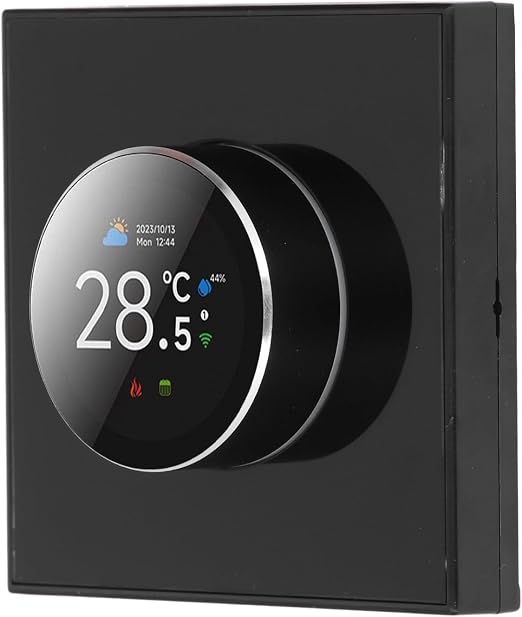 WiFi Smart Thermostat,Temperature Controller,Smart Thermostat for Home,Voice Compatible with Tuya,Heating Digital Thermometer with 1.32in TFT Screen