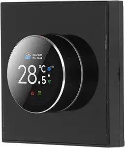 WiFi Smart Thermostat,Temperature Controller,Smart Thermostat for Home,Voice Compatible with Tuya,Heating Digital Thermometer with 1.32in TFT Screen