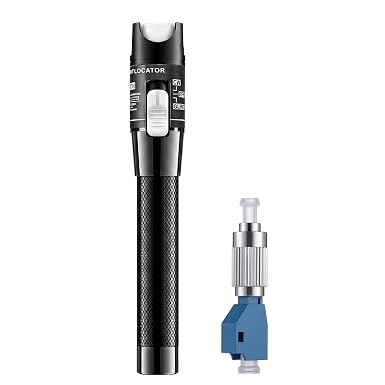 Visual Fault Locator VFL Pen Kit with FC to LC Adapter | Wavelength: 650nm