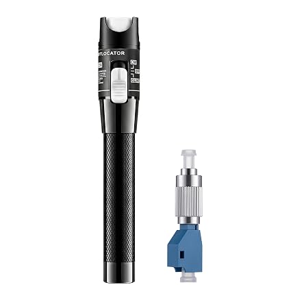 Visual Fault Locator VFL Pen Kit with FC to LC Adapter | Wavelength: 650nm