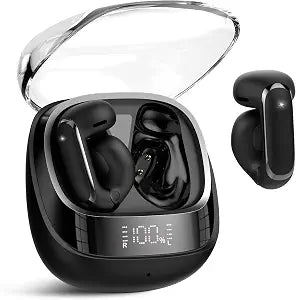 Clip On Ear Buds,Open Ear Headphones,Bluetooth 5.4 HiFi Stereo Clip Earbuds