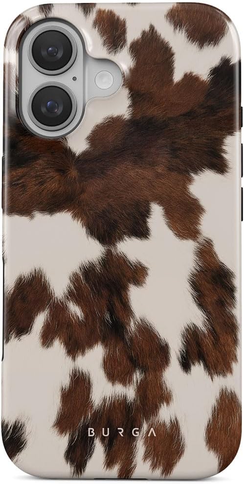 BURGA Phone Case for iPhone 16 - Cute, Trendy, Aesthetic, Pattern Phone Cover, Hard Shell Protection - fits Apple iPhone 16 Case for Women and Men
