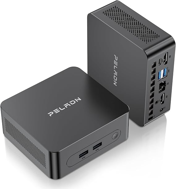 PELADN WI7 Intel Pentium Gold 7505 Mini PC Computer 16GB LPDDR4 512GB SSD