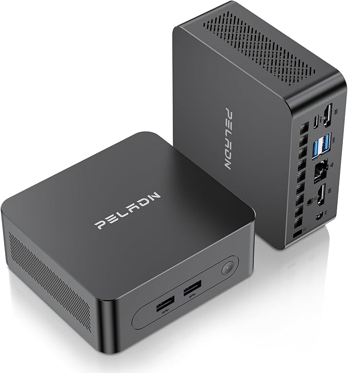 PELADN WI7 Intel Pentium Gold 7505 Mini PC Computer 16GB LPDDR4 512GB SSD