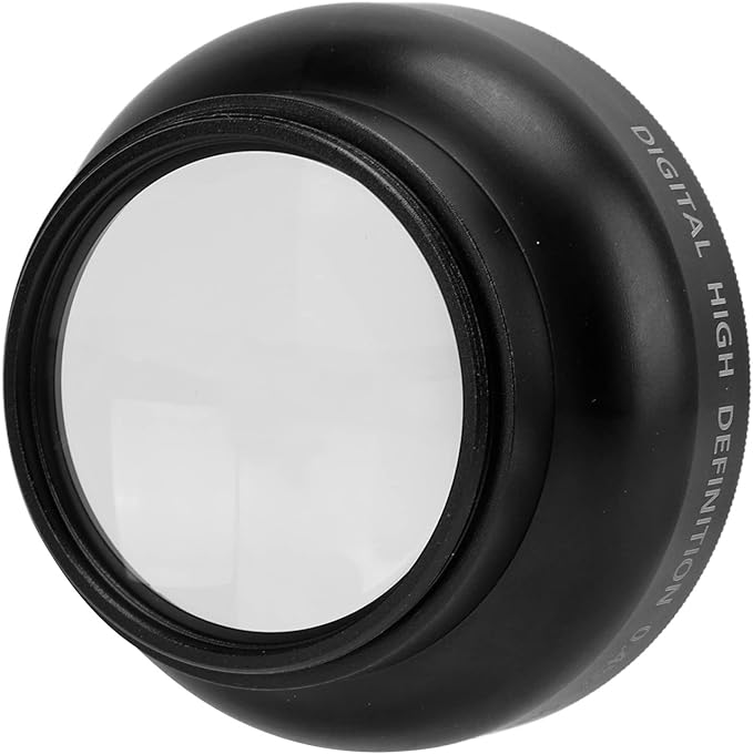 46MM 0.45X Wide Angle Lens, with Macro Photography, Enhanced Magnification, Alloy and Optical Glass, Camera Lens for 46MM Filter Aperture
